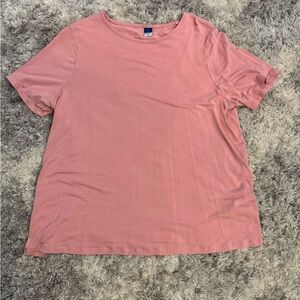 Old Navy Pink Boxy Relaxed T-Shirt